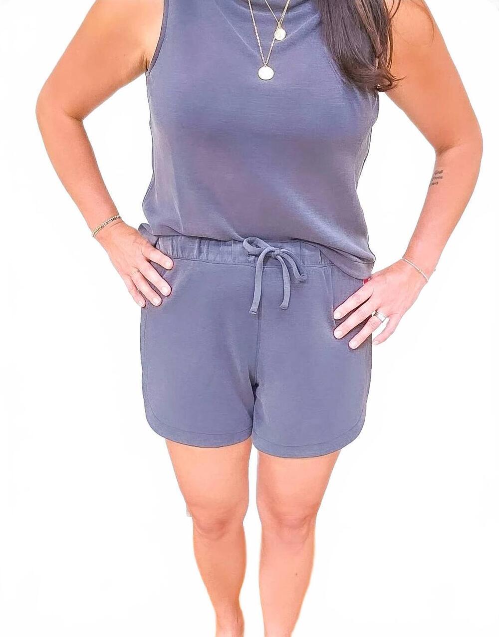 NEW SPANX sleek & supportive 5" short in graphite